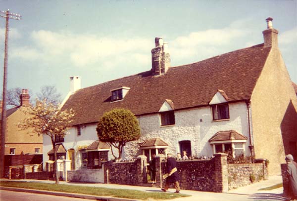 Church, Primrose and Jessamine Cottages 1962